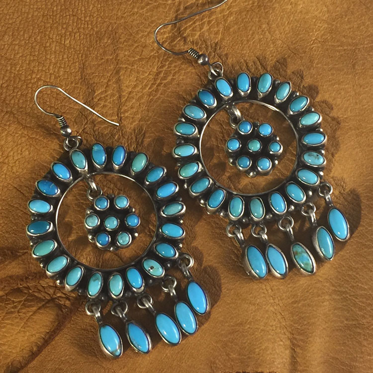 Vintage Navajo Earrings by Emma Lincoln